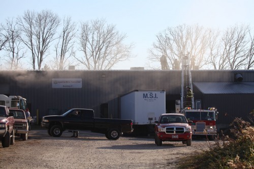 Fire at Washington Metal Fabricators
